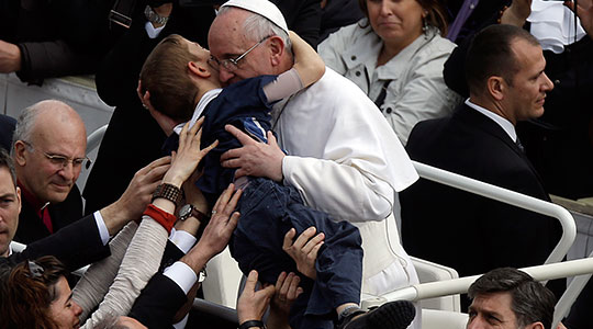 The Remarkable Encounter between Dominic Gondreau and Pope Francis